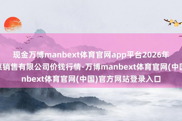 现金万博manbext体育官网app平台2026年2月5日济南曲堤蔬菜销售有限公司价钱行情-万博manbext体育官网(中国)官方网站登录入口